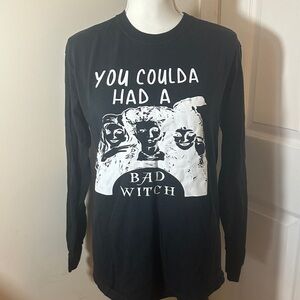 Gildan long sleeve tee with graphic.